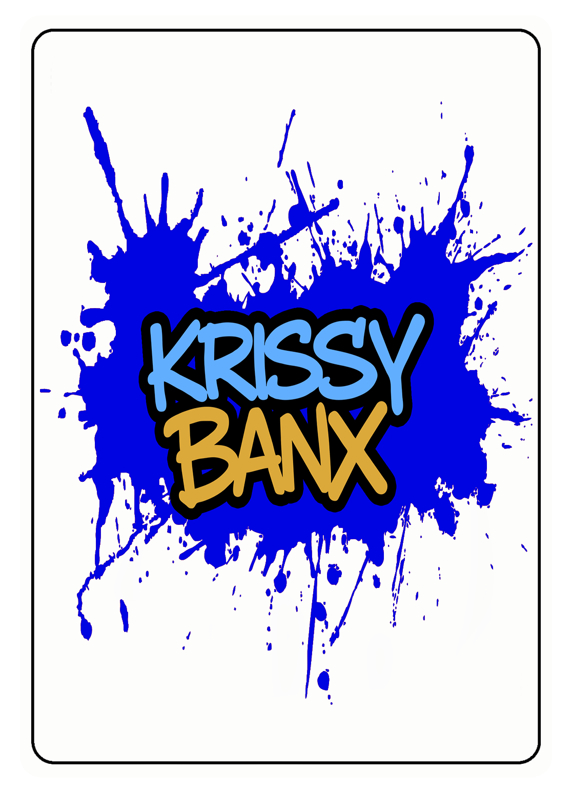 Krissy Banx flash card
