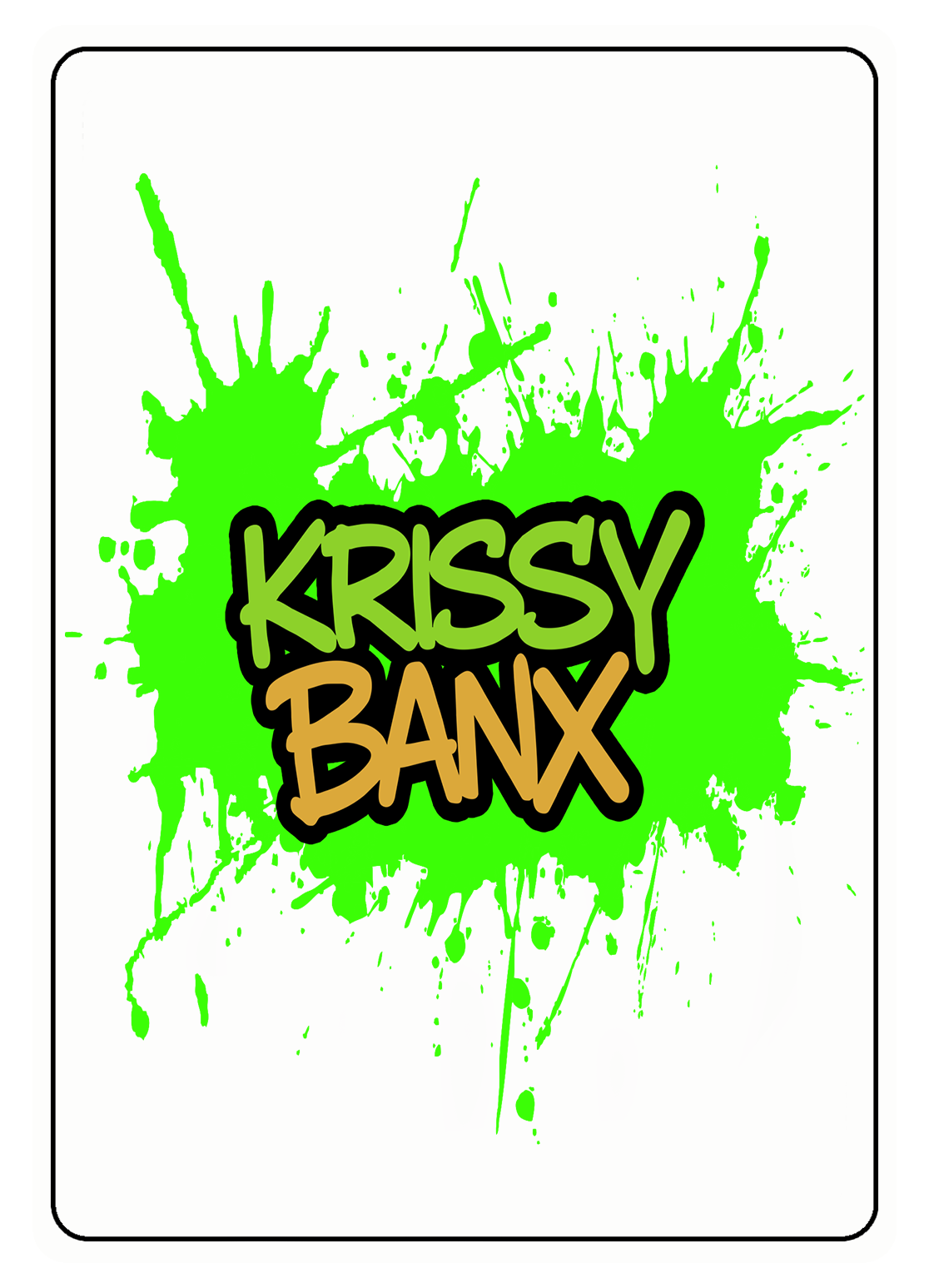 Krissy Banx flash card