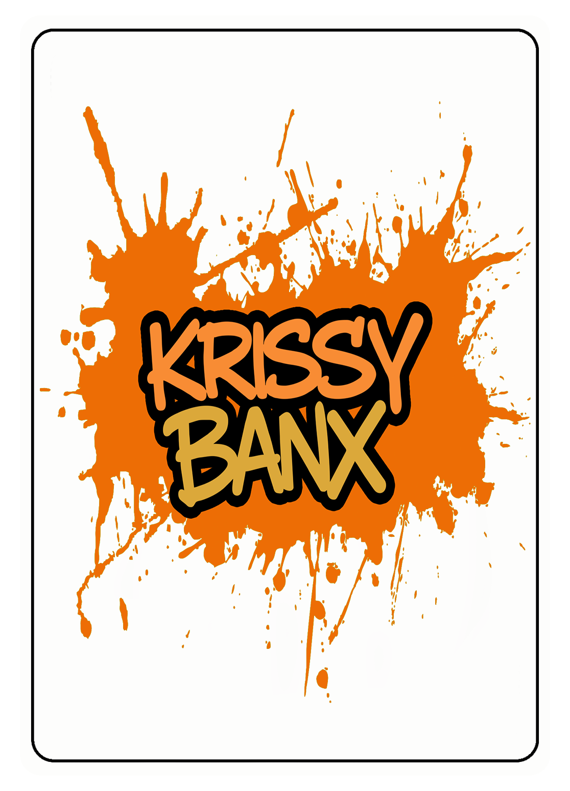 Krissy Banx flash card