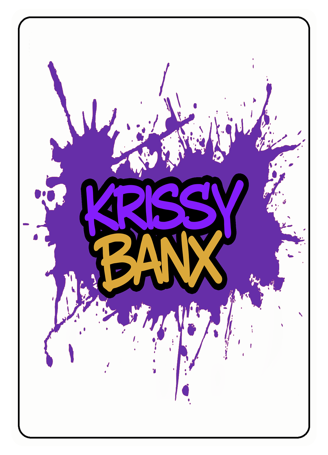 Krissy Banx flash card